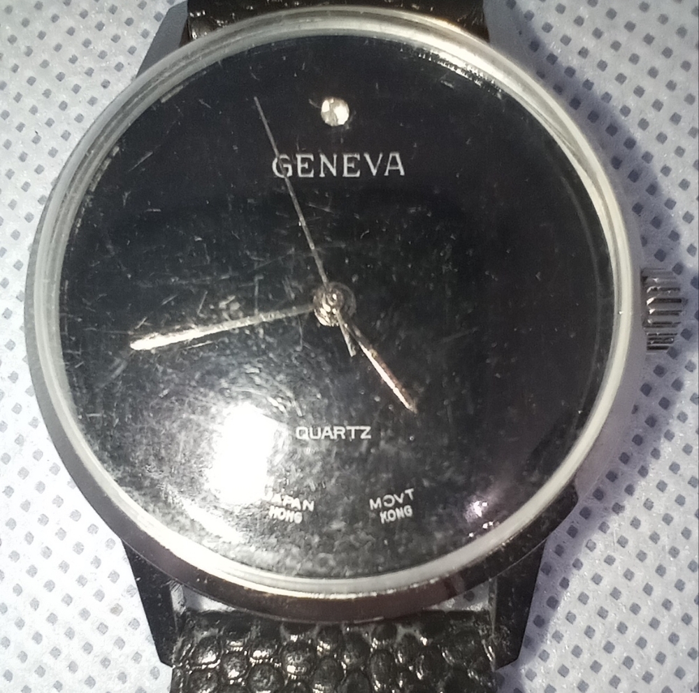 Geneva black watch